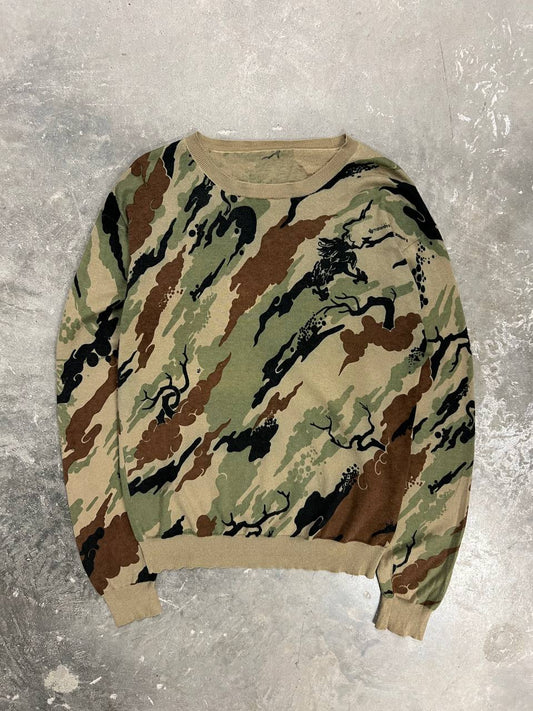 00s Vintage Maharishi Silk Cotton Jumper