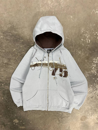 00s Vintage Oakley Zip Hoodie