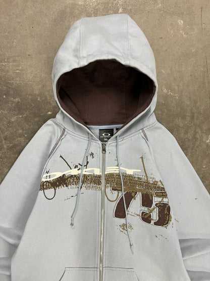 00s Vintage Oakley Zip Hoodie