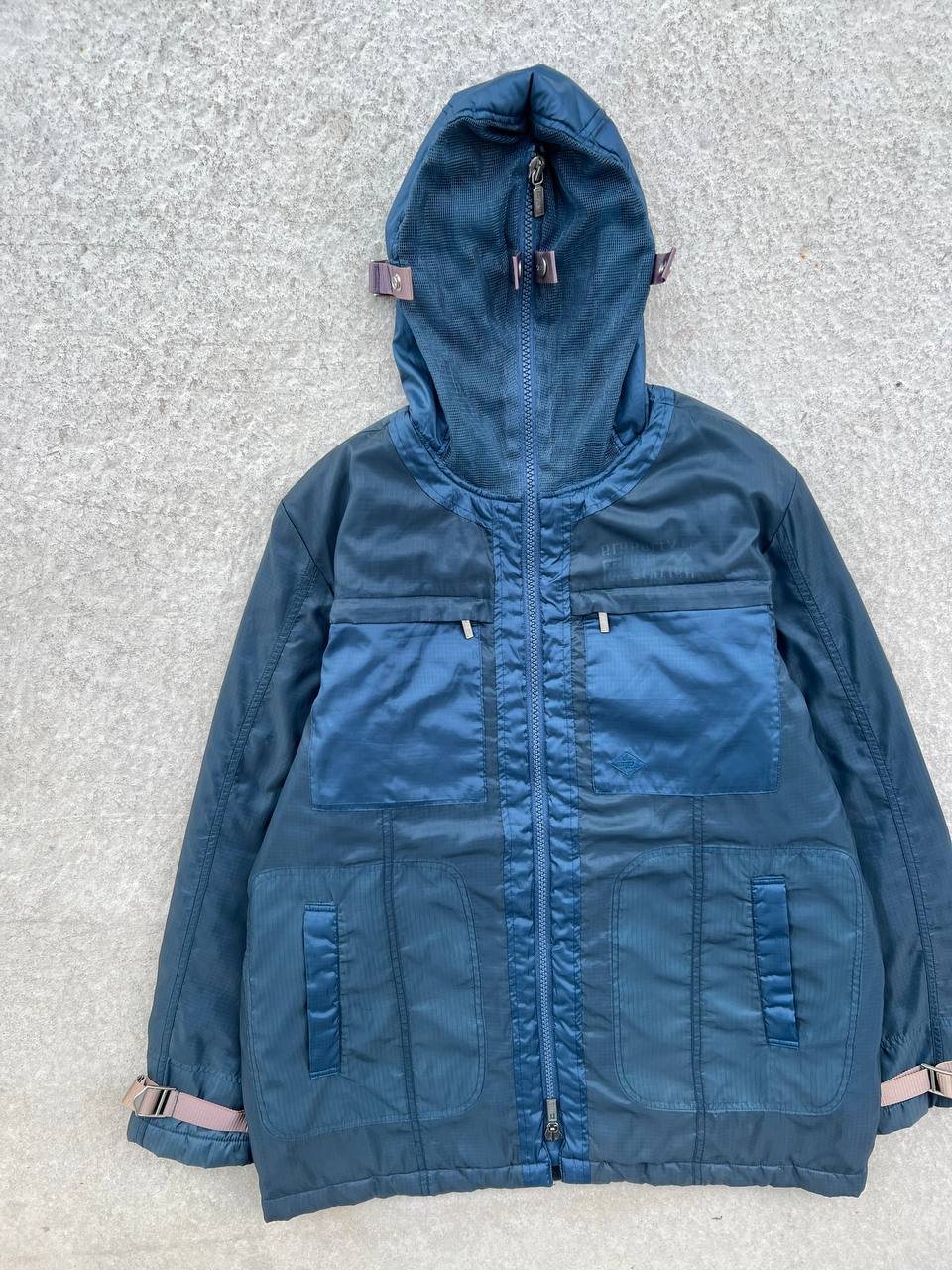 Archive 00s Vintage Diesel Sub Zero Ice Station Mask Jacket