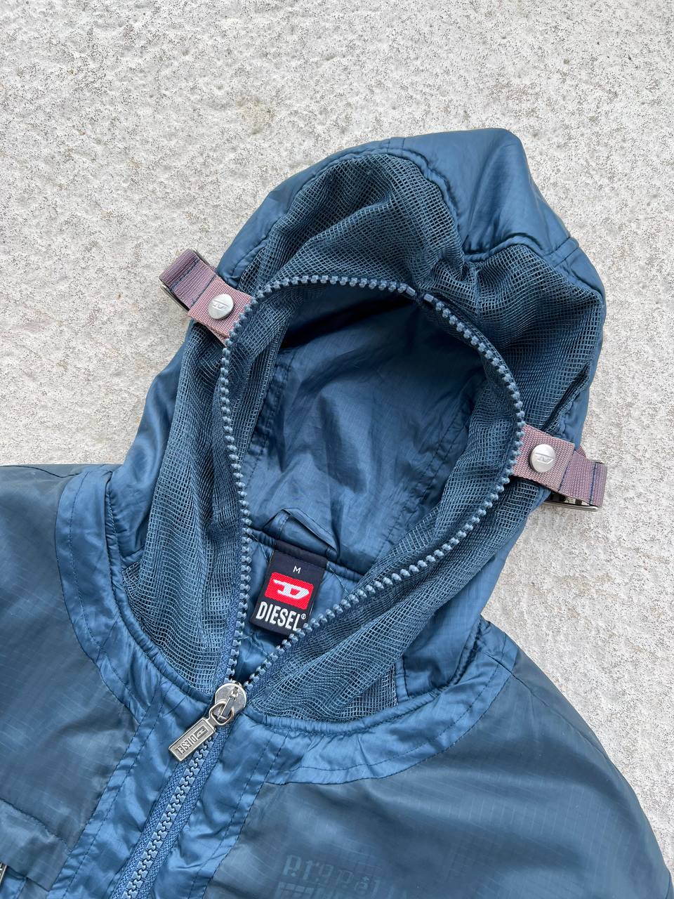 Archive 00s Vintage Diesel Sub Zero Ice Station Mask Jacket