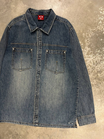 00s Vintage Oakley Denim Shirt