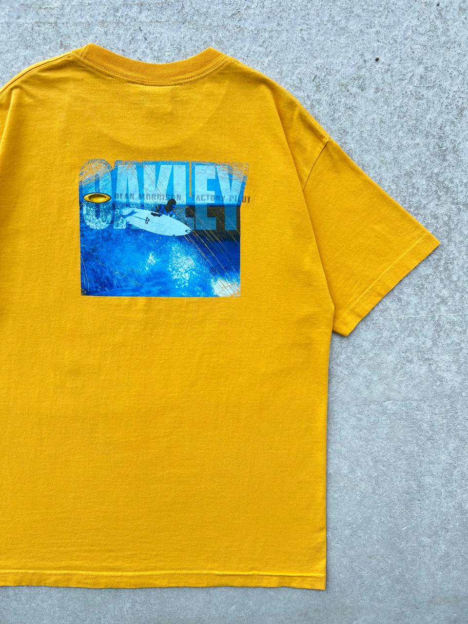 00s Vintage Oakley Dean Morrison Factory Pilot T-Shirt