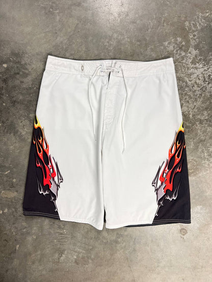 00s Vintage Oakley Flame Shorts