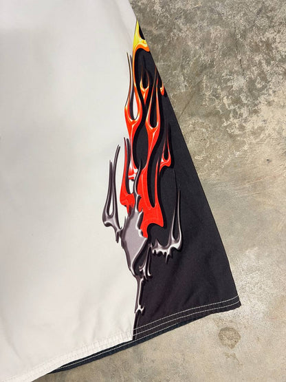 00s Vintage Oakley Flame Shorts