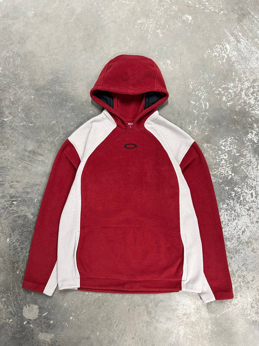 00s Vintage Oakley Fleece Hoodie Center Logo