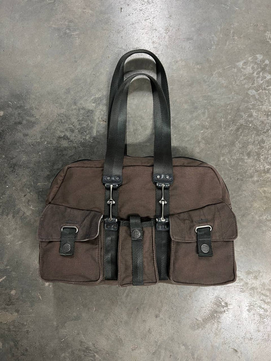 00s Vintage Oakley Swivel Mid Shoulder Hand Bag