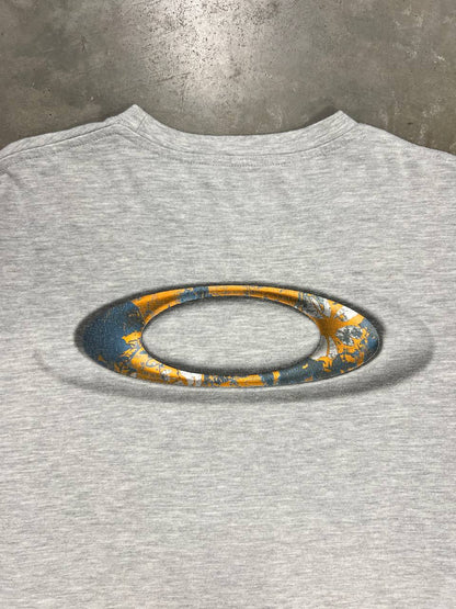 00s Vintage Oakley Hibiscus Long Sleeve T-Shirt