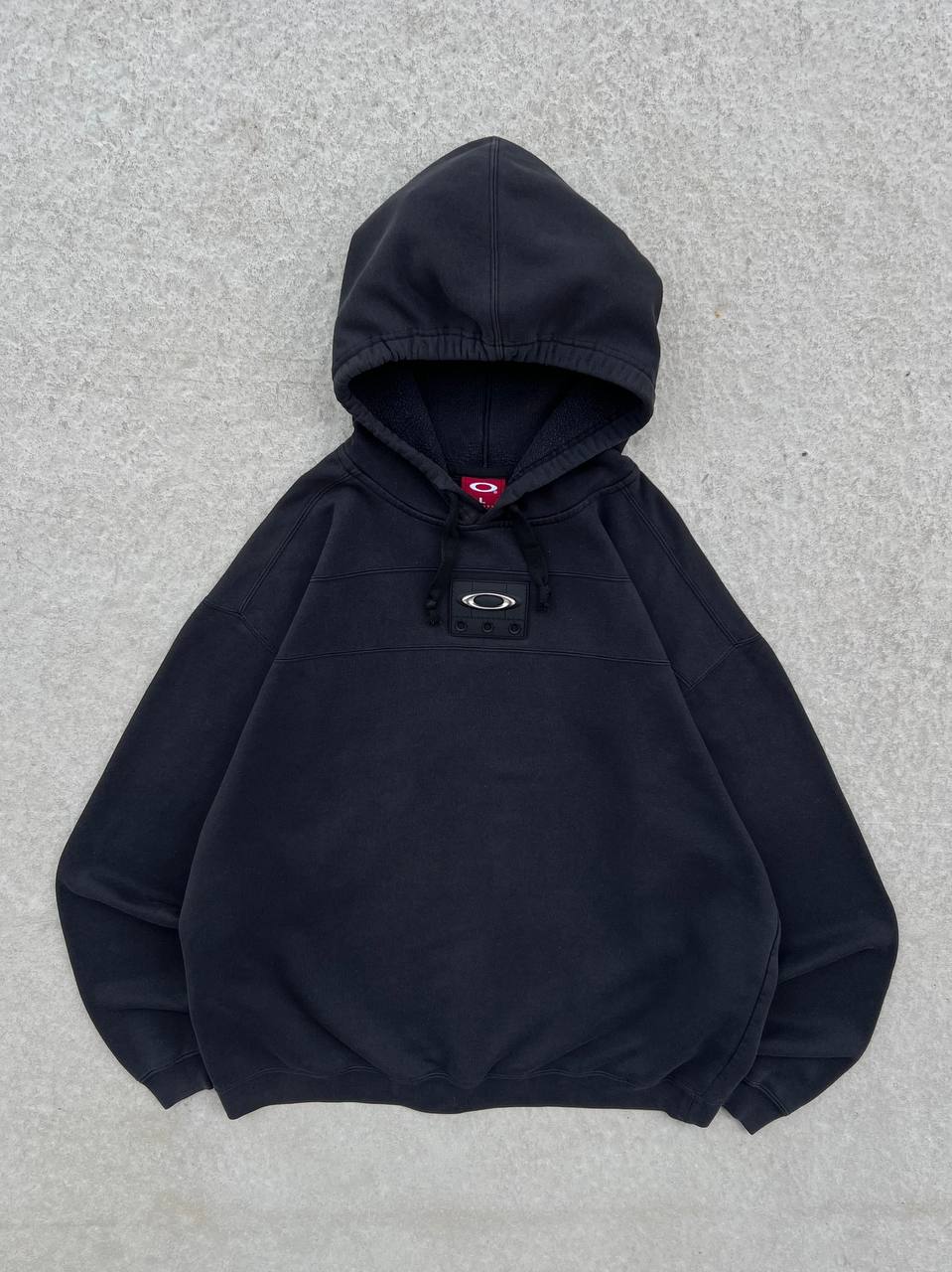 00s Vintage Oakley Metallic Icon Hoodie
