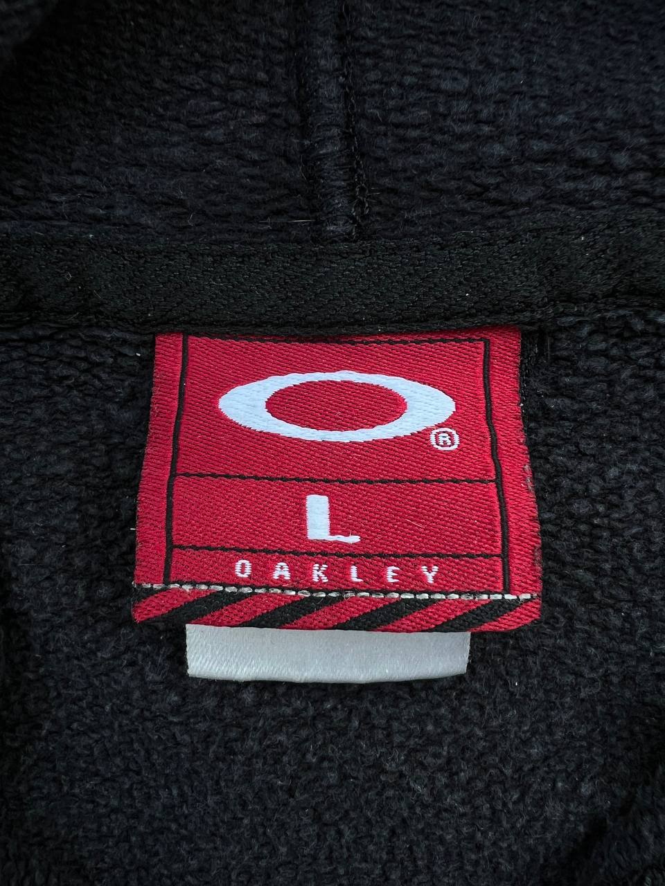 00s Vintage Oakley Metallic Icon Hoodie