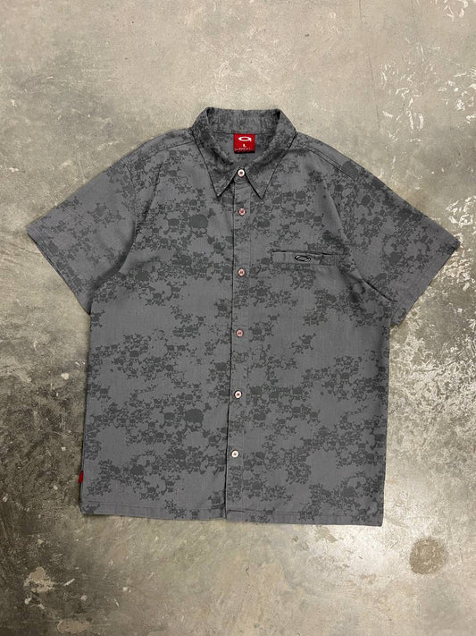 00s Vintage Oakley Skull Shirt