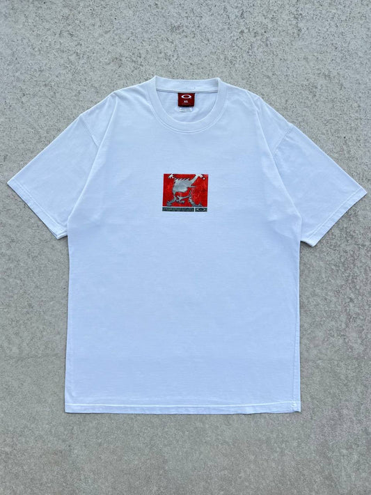 00s Vintage Oakley Skull T-Shirt