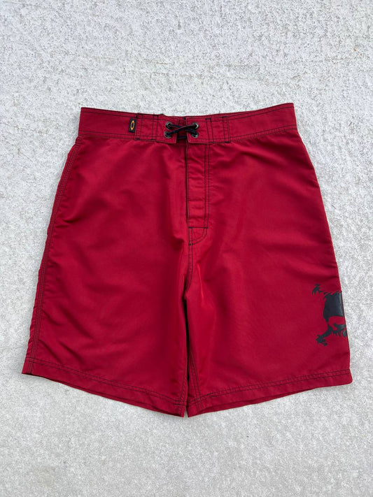 00s Vintage Oakley Software Skull Shorts