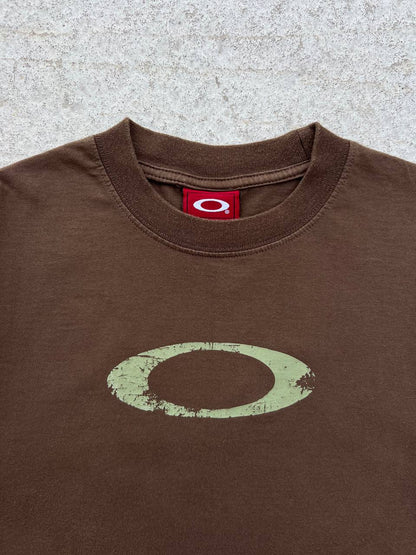 00s Vintage Oakley T-Shirt Center Logo