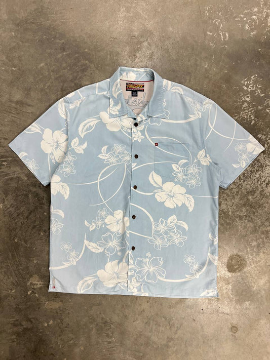 00s Vintage Quiksilver Hawaiian Shirt
