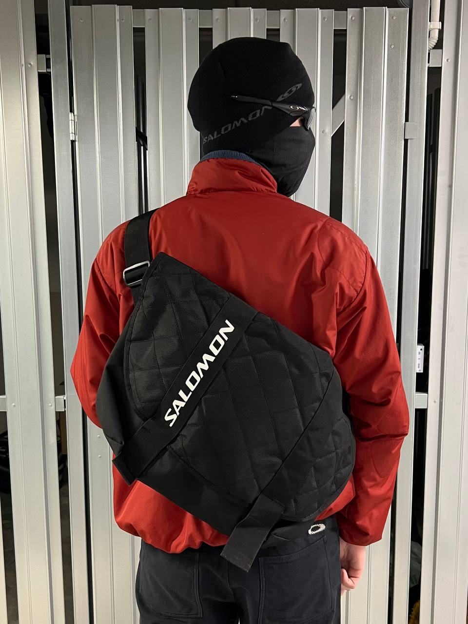 00s Vintage Salomon Shoulder Messenger Bag