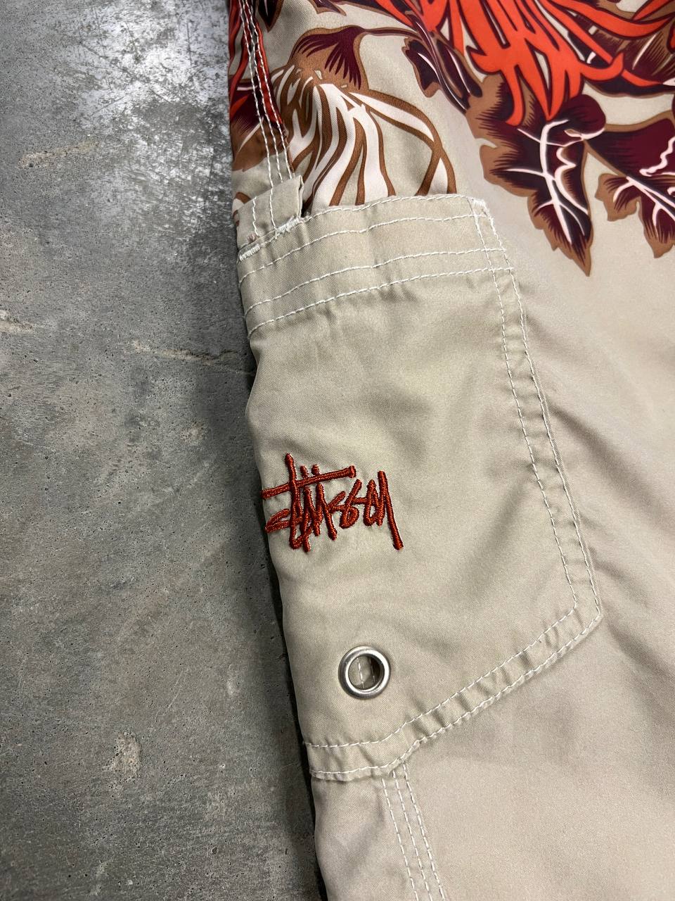 00s Vintage Stussy Beach Shorts