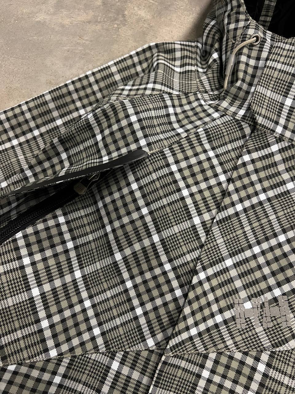 Helly Hansen Plaid Checkered Hard Shell Jacket