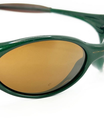 1999 Vintage Oakley Eye Jacket Joker / Gold Iridium Sunglasses