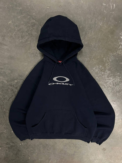 00s Vintage Oakley Embroidered Logo Hoodie