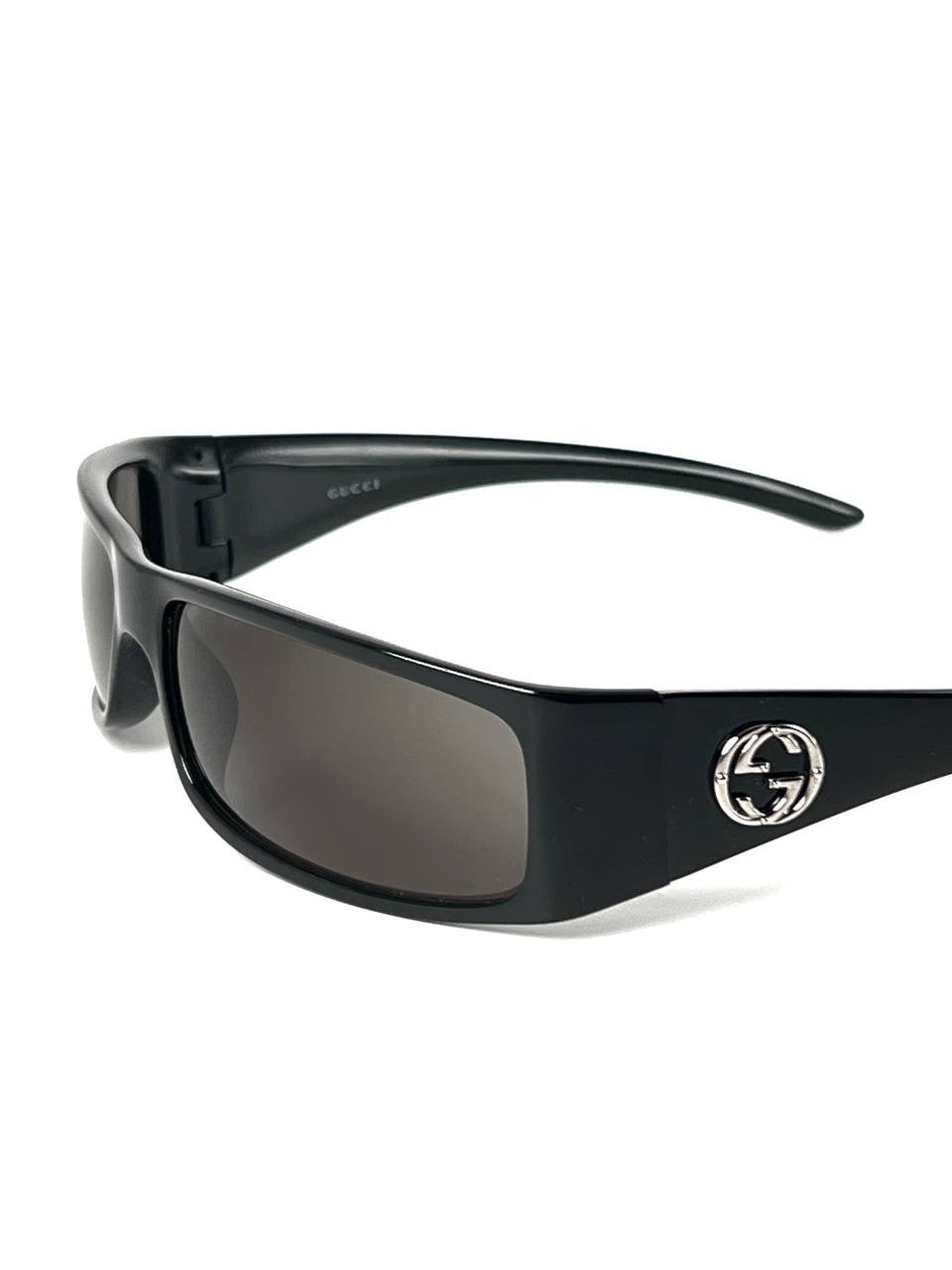00s Vintage Gucci GG2516 Black Sunglasses