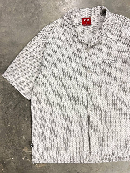 00s Vintage Oakley Icon Multilogo Shirt
