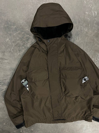 Guideline Wading Jacket Cargo Pockets Windbreaker