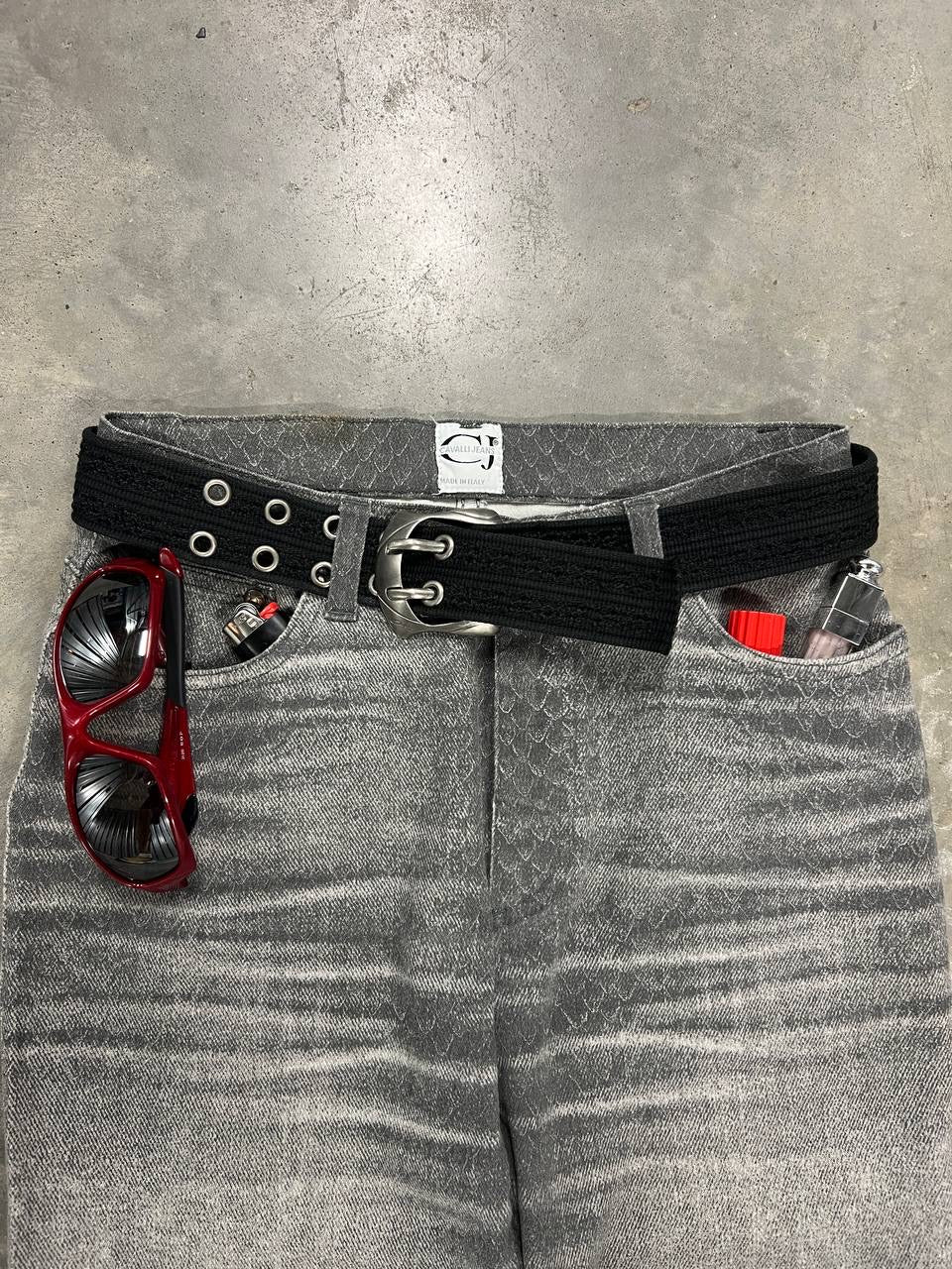 00s Vintage Oakley Womens Belt