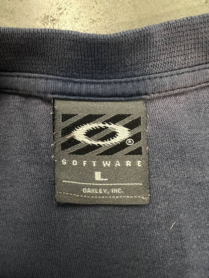 90s Vintage Oakley Software Flame Icon T-Shirt