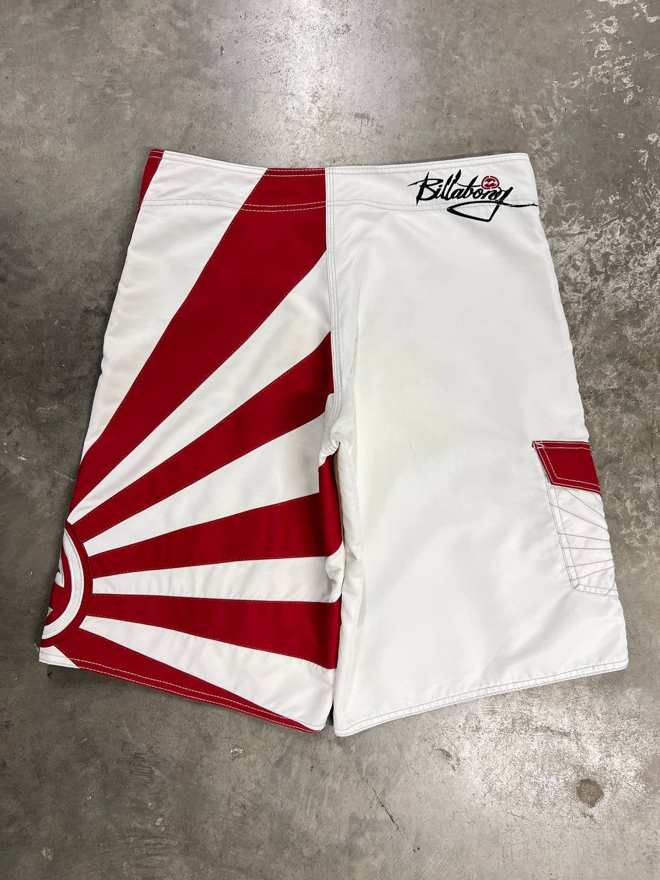 Vintage Billabong Andy Irons Board Shorts White