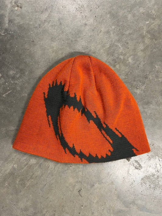 00s Vintage Oakley Static Beanie Hat