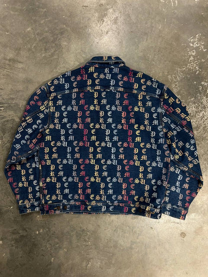 2022 Supreme Gradient Jacquard Denim Jacket