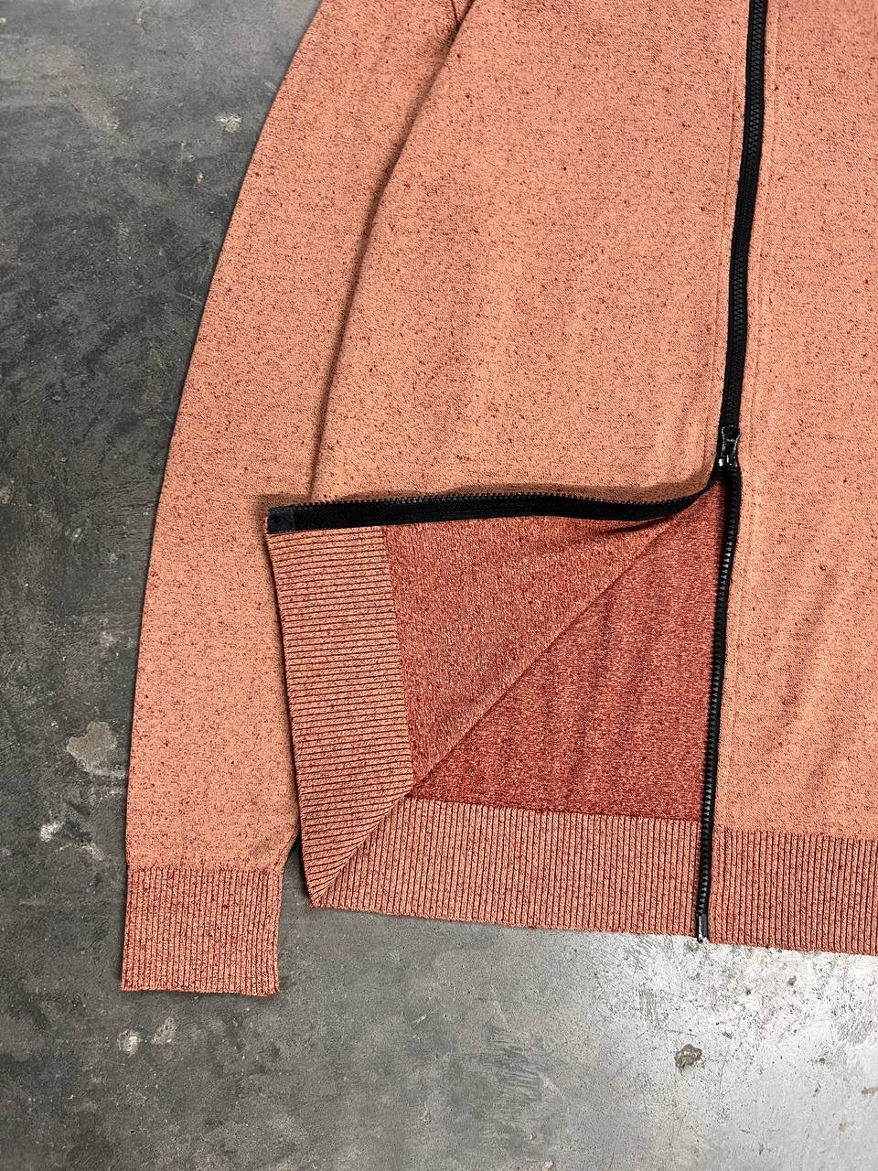 Stone Island Linen Nylon Full Zip Sweater