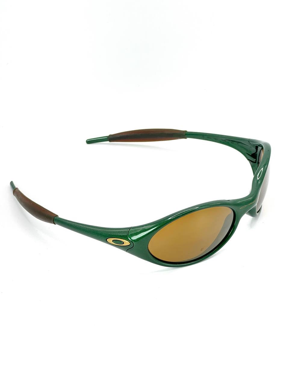1999 Vintage Oakley Eye Jacket Joker / Gold Iridium Sunglasses