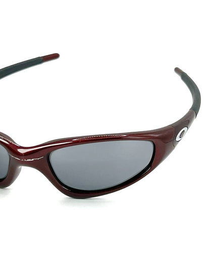 1999 Oakley Straight Jacket Redline / Black Iridium Sunglasses