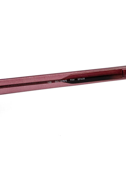 00s Vintage Gucci Sunglasses GG1378 Pink Tom Ford Era