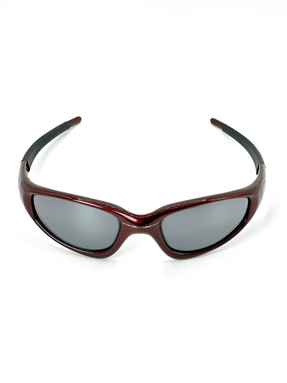 1999 Oakley Straight Jacket Redline / Black Iridium Sunglasses