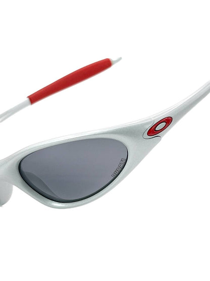 2003 Vintage Ducati x Oakley Minute Silver / Black Iridium Sunglasses