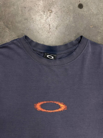 90s Vintage Oakley Software Flame Icon T-Shirt