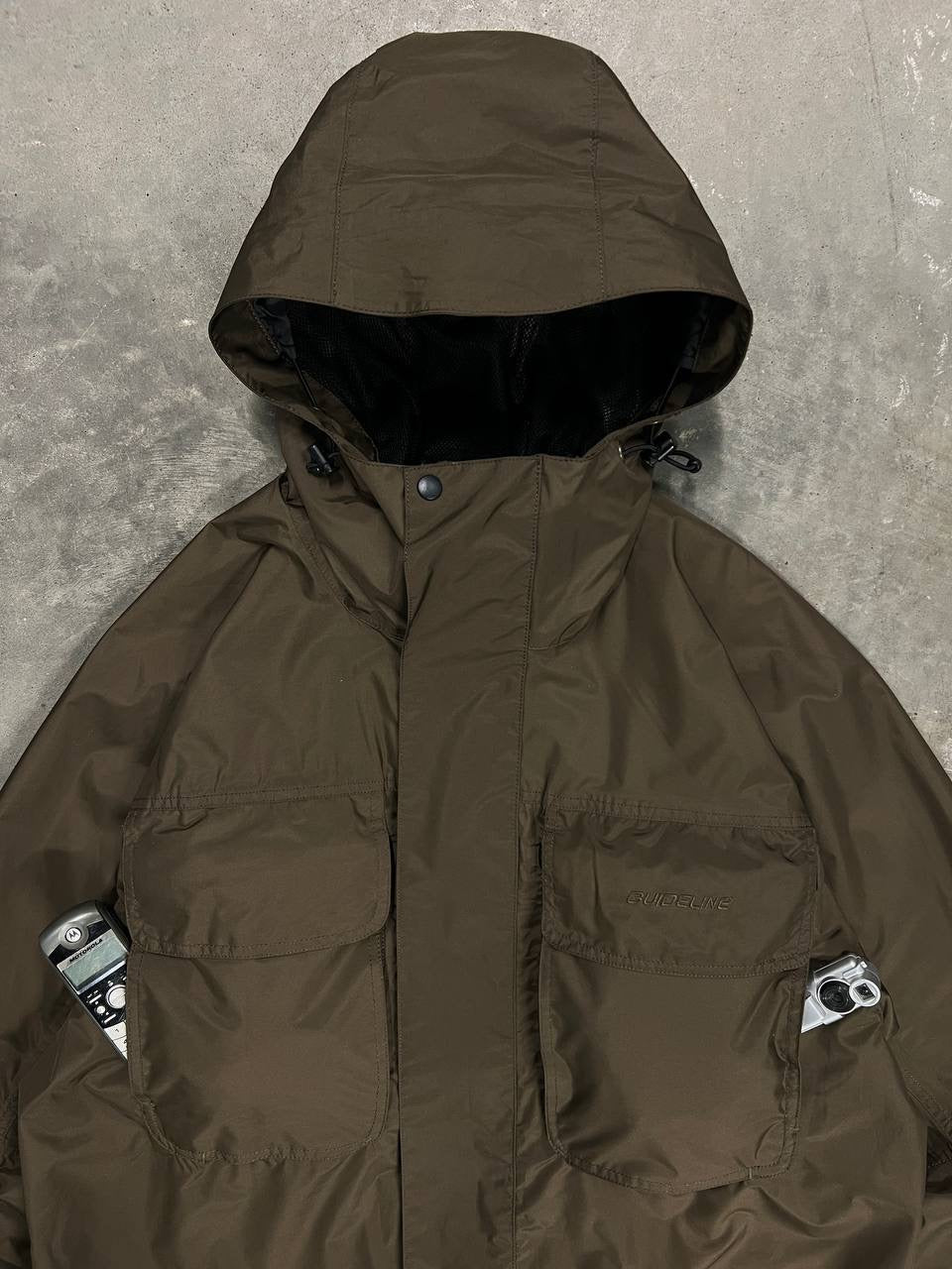 Guideline Wading Jacket Cargo Pockets Windbreaker