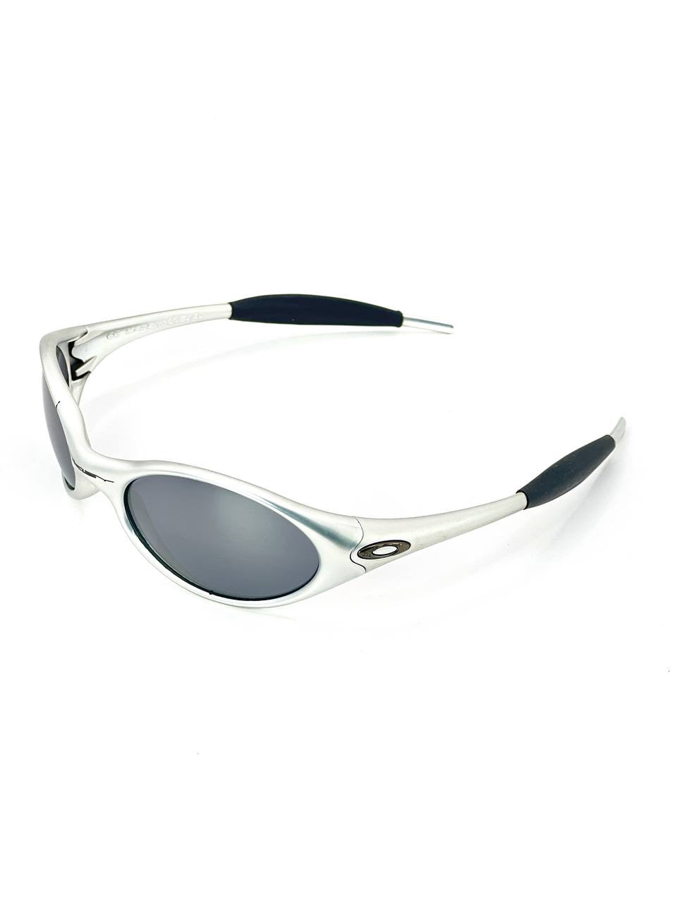 1999 Vintage Oakley New Eye Jacket FMJ 5.56 / Black Iridium Sunglasses