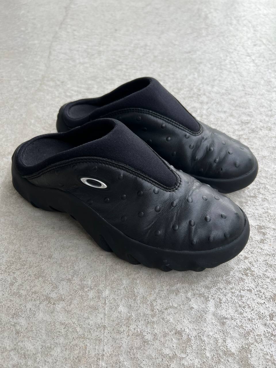 1998 Vintage Oakley Pickled Bobbie Mule Shoes