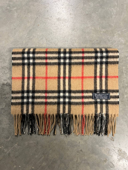 Vintage Burberry Cashmere Scarf