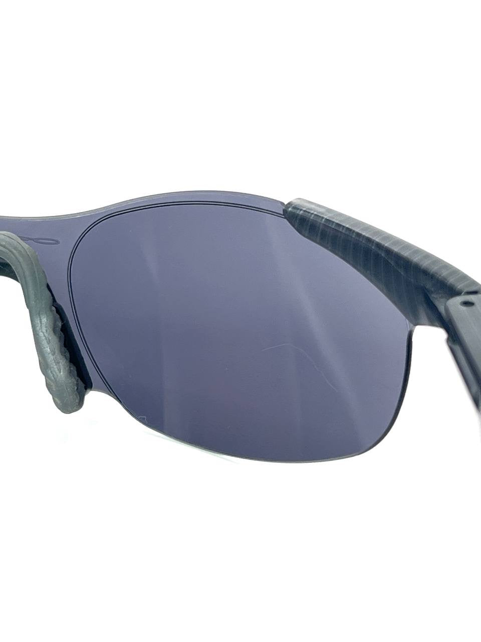 1994 Oakley Zero 0.4 Squared Sleet / Black Iridium Sunglasses
