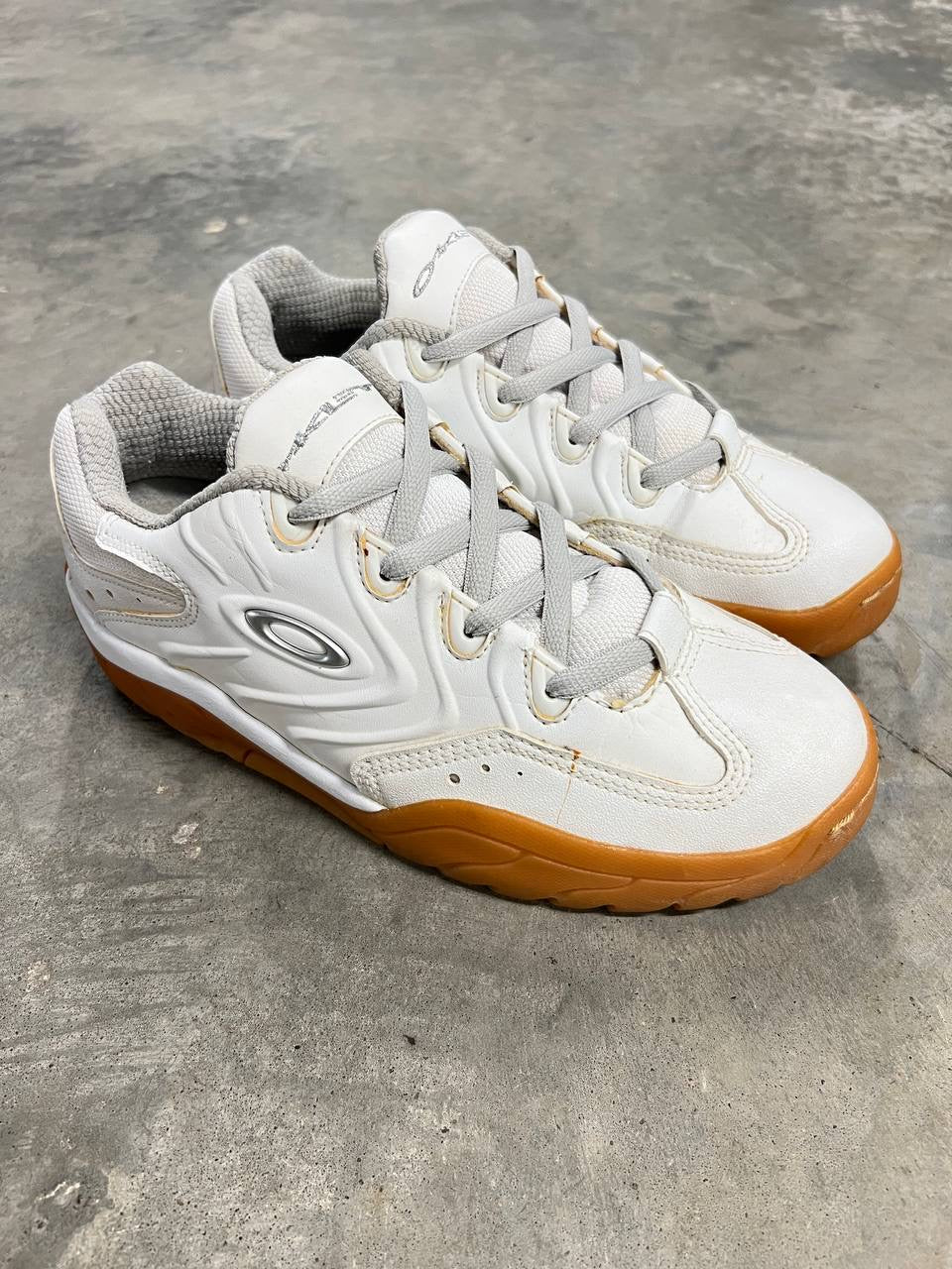 00s Vintage Oakley Radar Skate Shoes White