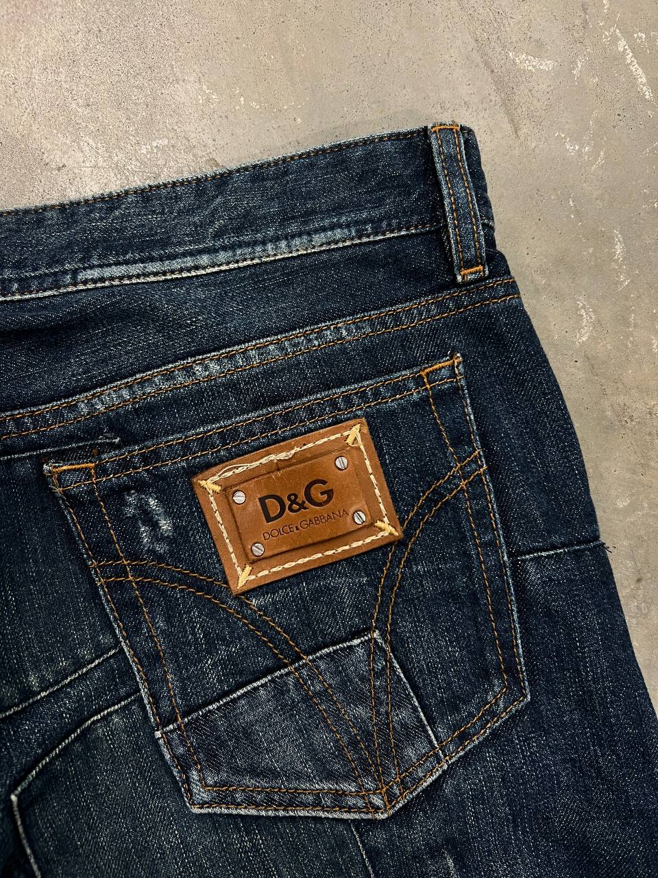 00s Vintage Dolce & Gabbana Patchwork Jeans