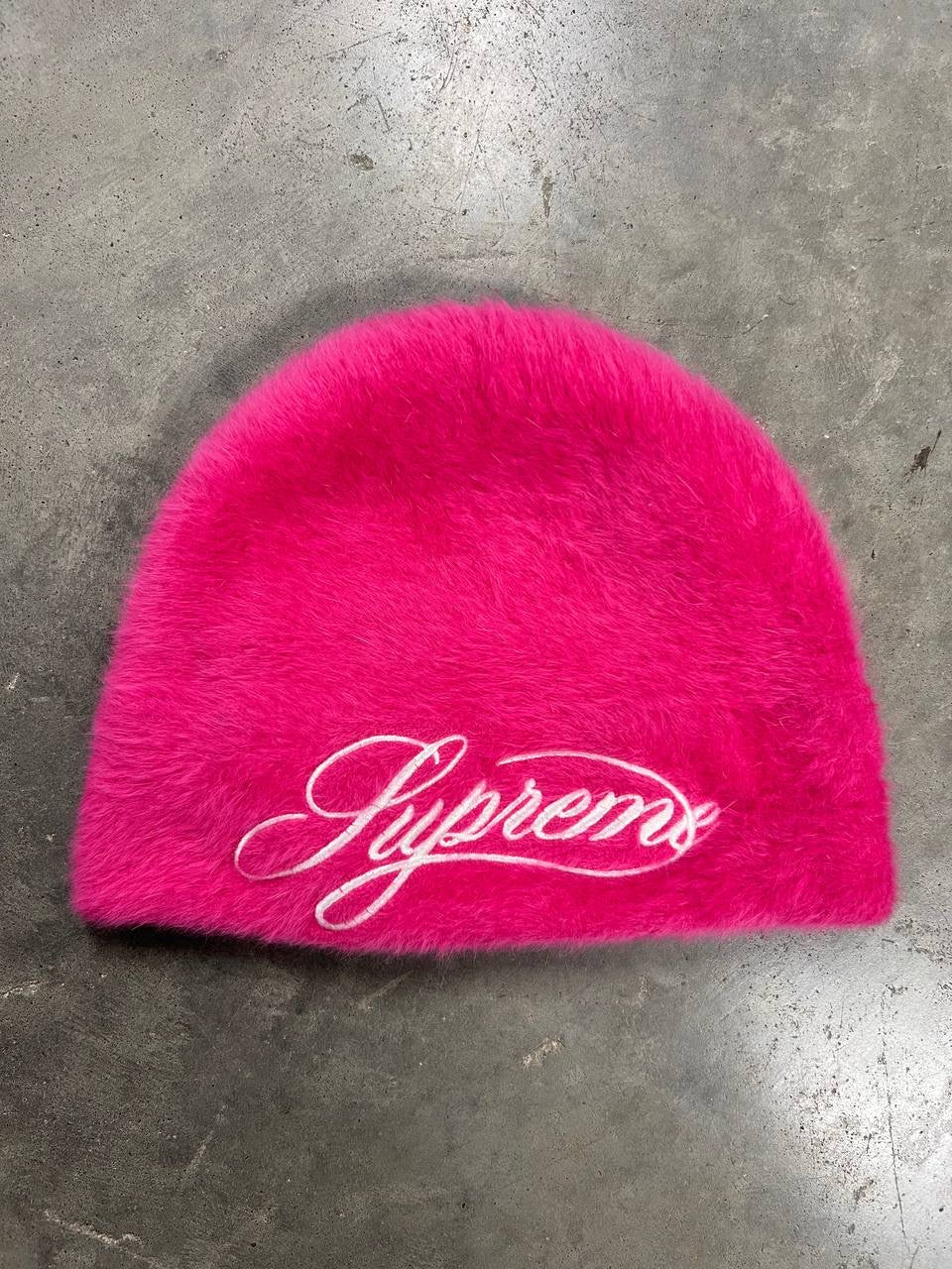 Supreme x Kangol Pink Beanie Hat