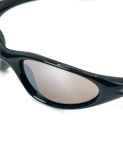 1999 Oakley Minute Gen 2 Jet Black / Titanium Iridium Sunglasses