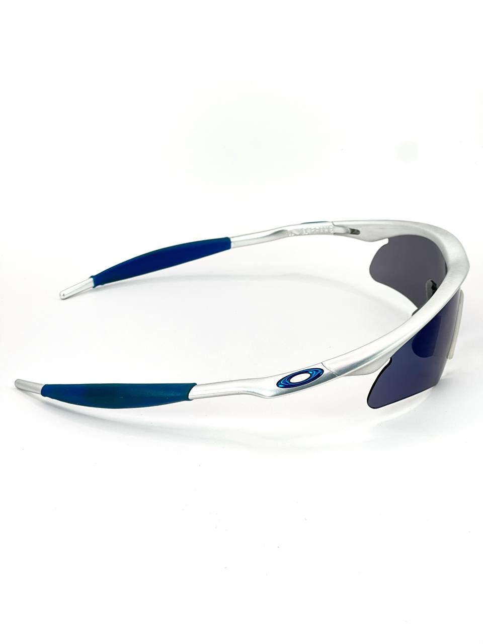 1999 Vintage Oakley New M Frame Hybrid S FMJ 5.56 Ice Iridium Sunglasses