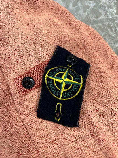 Stone Island Linen Nylon Full Zip Sweater